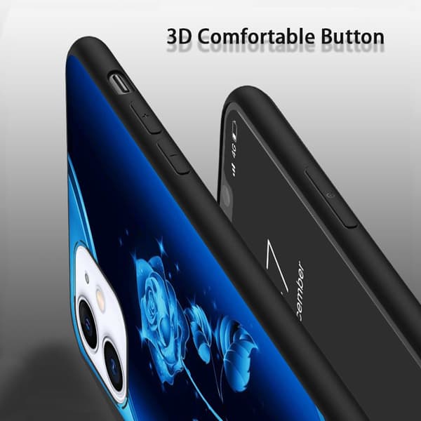 2 st Retro blommor iPhone 15 Pro Max Skyddsskal, Handgjort iPhone 15 max pro fodral för iPhone 15 Plus Pro Max Black iPhone 15 Pro Max