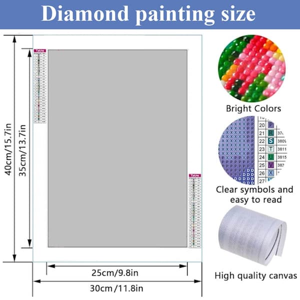 Stjerneklare Bjerge og Floder Diamantkunst Sæt til Begyndere 5D Fuld Rund Bor Diamantmaleri Sæt Runde Fuld Bor Diamantmaleri Sæt