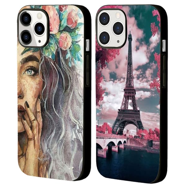 2 st Vackra flick iPhone 15 Pro Skyddsfodral, Personlig 15pro iPhone-fodral för iPhone 15 Plus Pro Max Black iPhone 15 Plus