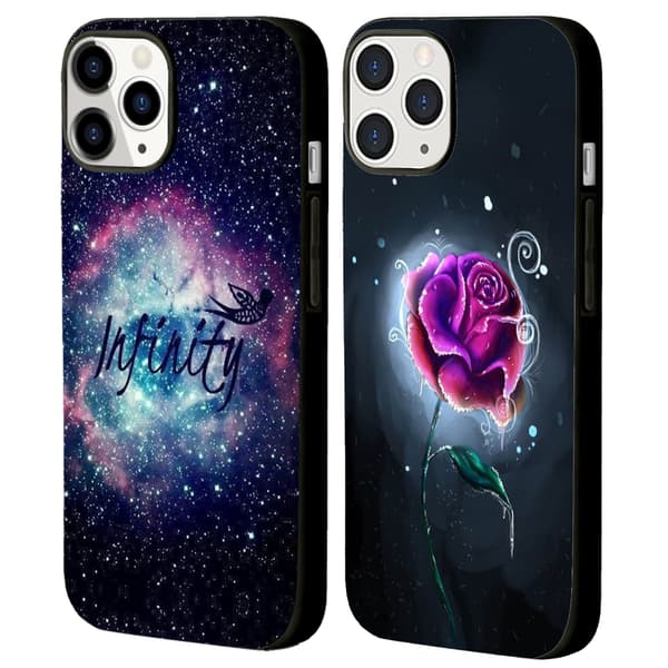 2 stk. Stjernehimmel iPhone 15 Plus Cover, Holdbart Apple iPhone 15 plus cover til iPhone 15 Plus 15 Pro 15 Pro Max Black iPhone 15