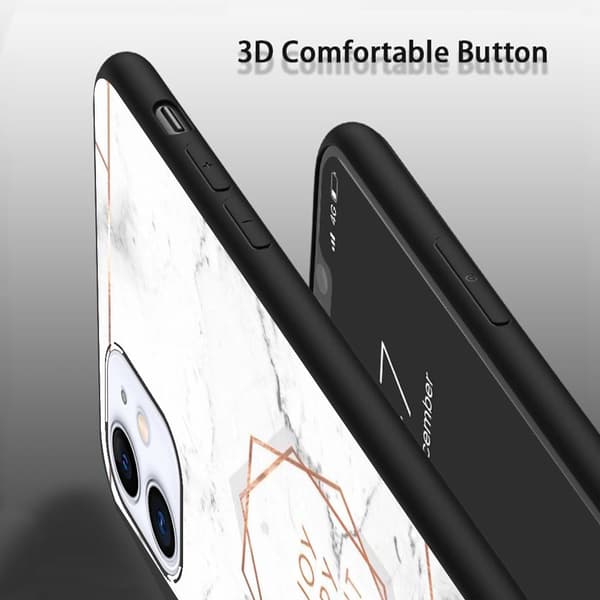 2 stk marmor iPhone 15 TPU-deksel, utsøkt iPhone 15-deksel med design for iPhone 15 Plus Pro Max Black iPhone 15 Pro Max