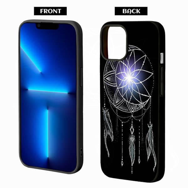 2 stk. drømmefanger iPhone 15 Pro beskyttelsesdeksel, attraktivt design iPhone 15 deksel til iPhone 15 Plus Pro Max Black iPhone 15 Plus
