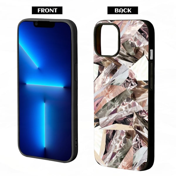 2 stk marmor iPhone 15 Plus deksler, elegant iPhone 15 Pro deksel til iPhone 15 Plus 15 Pro 15 Pro Max Black iPhone 15 Plus