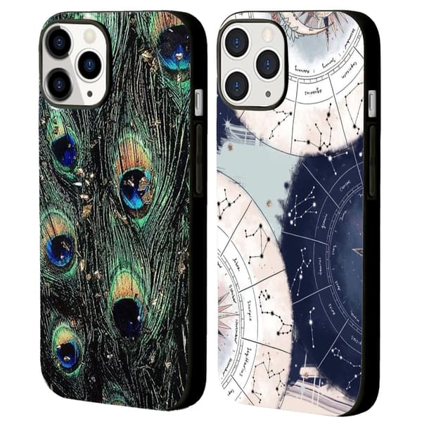 2 stk. retro mønstre iPhone 15 Pro Max deksler, morsomt iPhone 15 deksel anime for iPhone 15 Plus Pro Max Black iPhone 15 Plus