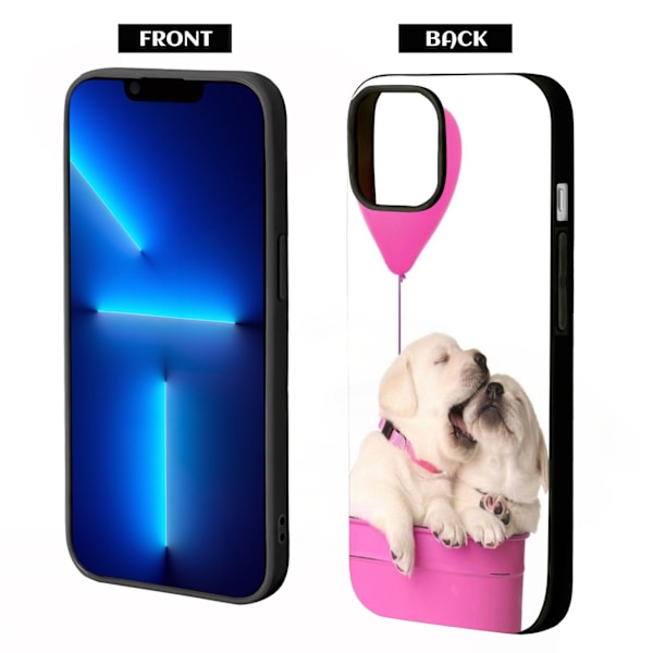 2 stk. Søde Dyre iPhone 15 Plus Covers, Moderne Apple iPhone 15 Pro til iPhone 15 Plus Pro Max Black iPhone 15 Pro