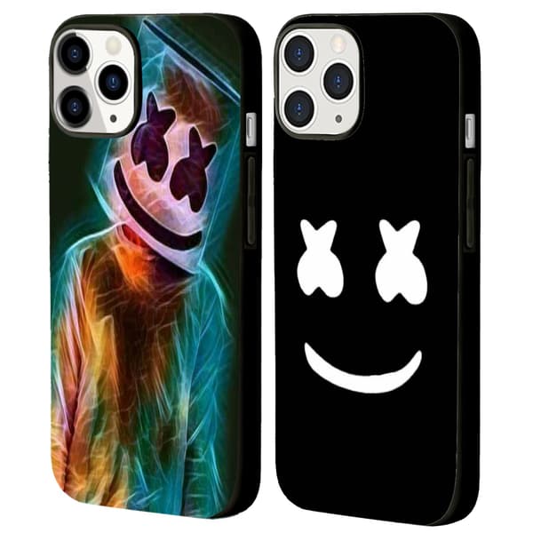 2 stk. tegneserie iPhone 15 Pro Max covers, holdbart iPhone 15 Mini cover til iPhone 15 Plus 15 Pro 15 Pro Max Black iPhone 15