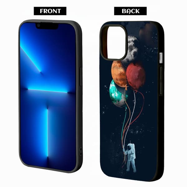 2 stk. romreise iPhone 15-deksel, nye iPhone 15 pro-deksler for iPhone 15 Plus 15 Pro 15 Pro Max Black iPhone 15