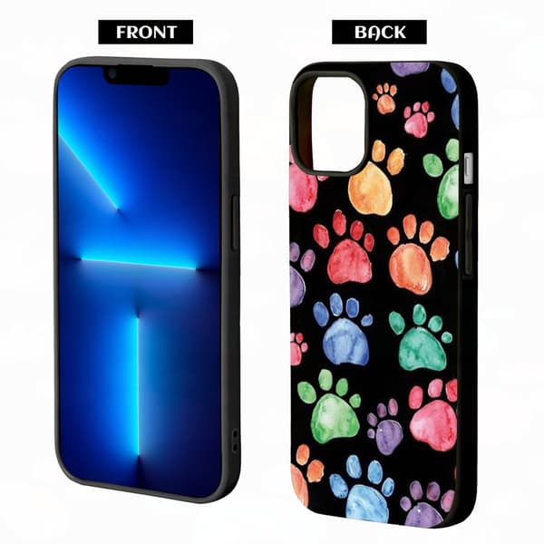 2 stk. Hundepote iPhone 15 Plus telefoncover, Anime iPhone 15 Pro Case Apple til iPhone 15 Plus Pro Max Black iPhone 15 Pro