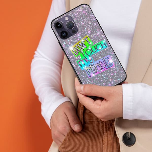 2 st Bling iPhone 15 Pro Max Skyddsskal, Fantastiskt 15 pro max för iPhone 15 Plus Pro Max Black iPhone 15 Plus