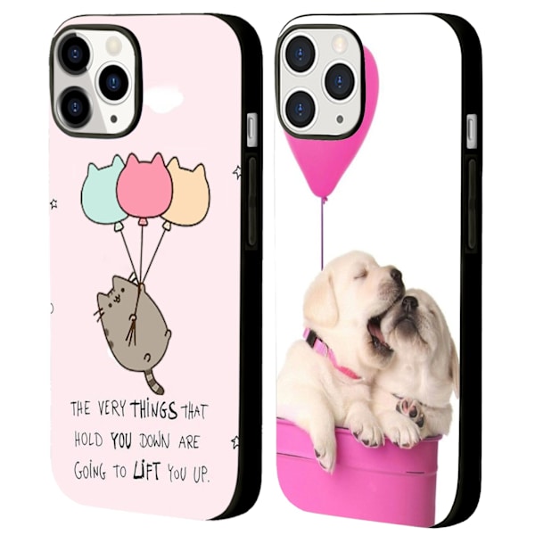 2 stk. Søde Dyre iPhone 15 Plus Covers, Moderne Apple iPhone 15 Pro til iPhone 15 Plus Pro Max Black iPhone 15 Plus