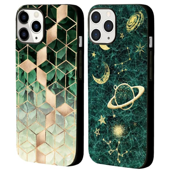 2 stk Marmor iPhone 15 Pro Max Deksel, Svart iPhone 15 telefondeksel til iPhone 15 Plus Pro Max Black iPhone 15 Plus