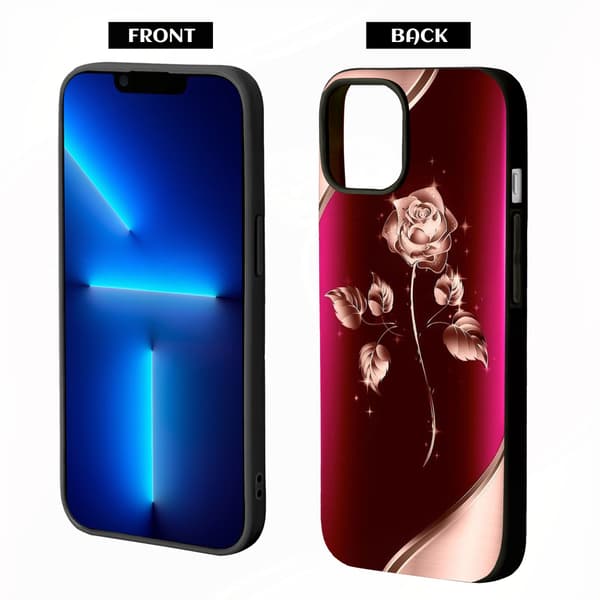 2 stk. Retro blomster iPhone 15 Plus covers, Ekstravagant iPhone 15 mobiltelefon til iPhone 15 Plus Pro Max Black iPhone 15 Pro Max