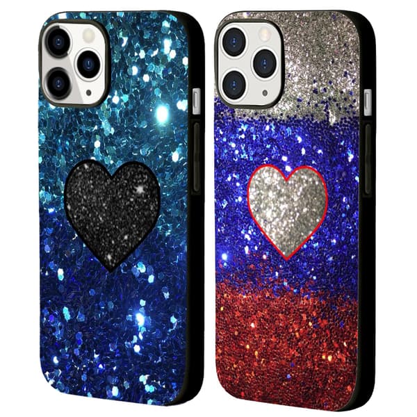 2 stk Bling love iPhone 15 Plus deksel, trykt deksel til iPhone 15 for iPhone 15 Plus Pro Max Black iPhone 15 Plus
