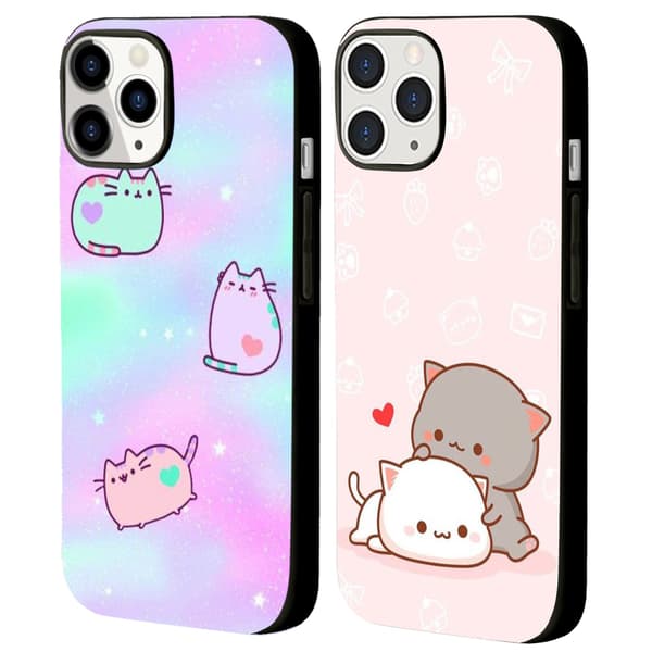 2 stk. Søde iPhone 15 Covers, Dramatisk Apple iPhone 15 plus cover til iPhone 15 Plus 15 Pro 15 Pro Max Black iPhone 15 Pro