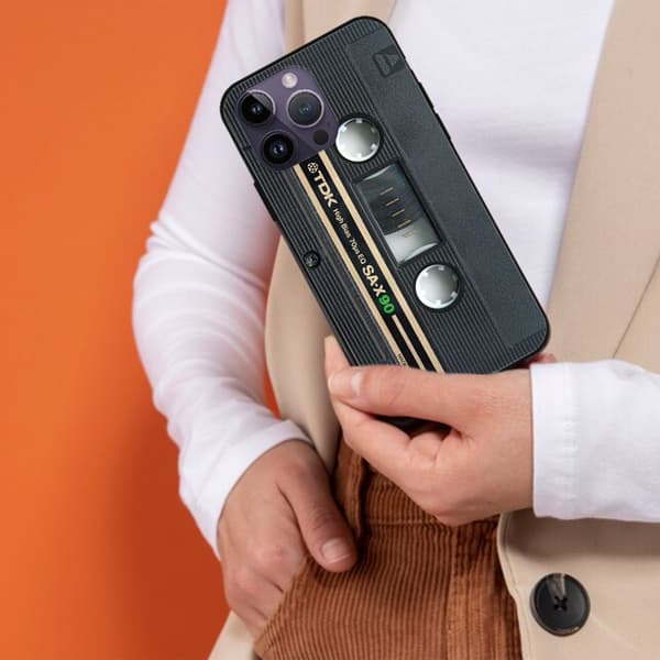 2 stk. retro mønstre iPhone 15 Plus deksler, Valentinsdag 15 pro deksel til iPhone 15 Plus Pro Max Black iPhone 15