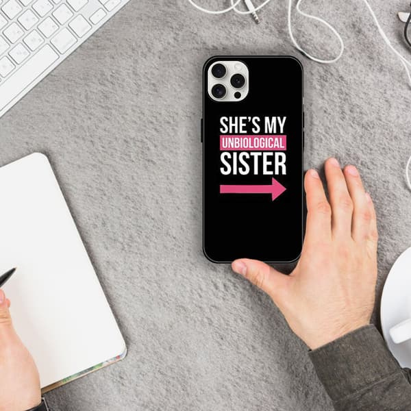 2 stk. \"Best friends\" iPhone 15-deksel, kunstmalt iPhone 15 Plus-deksel til iPhone 15 Plus 15 Pro 15 Pro Max Black iPhone 15
