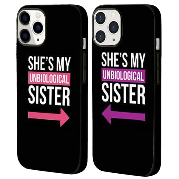 2 stk. Bedste venner iPhone 15 telefoncover, kunstmalet iPhone 15 Plus etui til iPhone 15 Plus 15 Pro 15 Pro Max Black iPhone 15 Plus