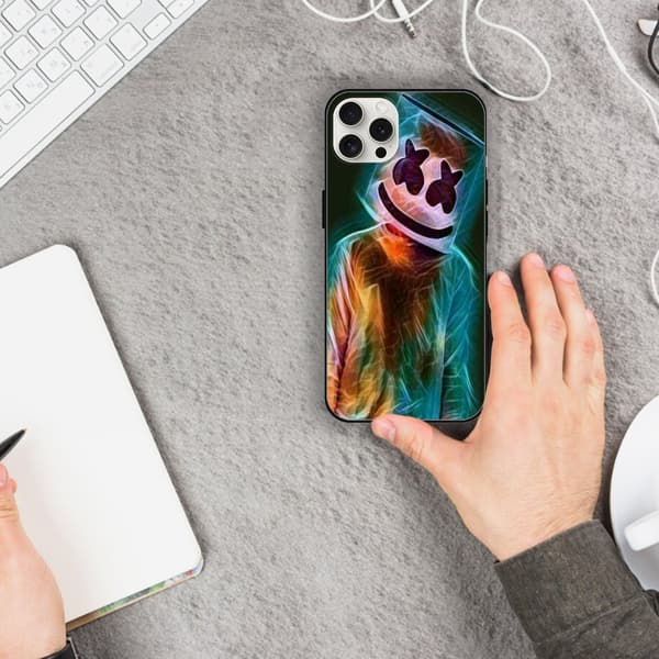 2 stk. tegneserie iPhone 15 Pro Max covers, holdbart iPhone 15 Mini cover til iPhone 15 Plus 15 Pro 15 Pro Max Black iPhone 15 Plus