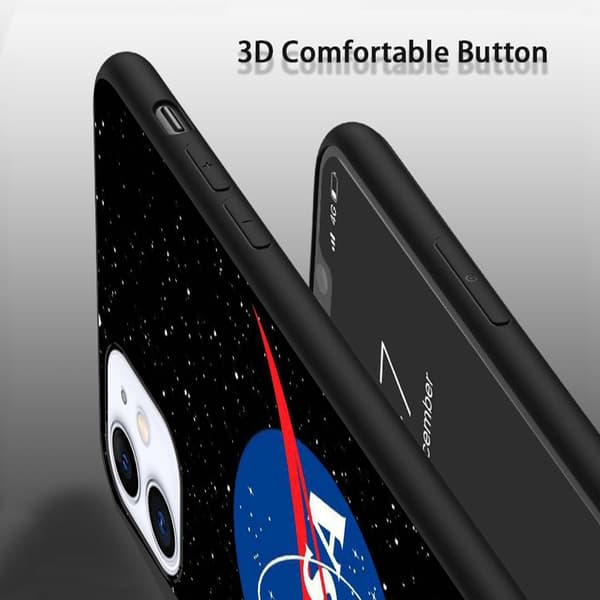 2 stk. Aerostatisk iPhone 15 Plus Cover, Hurtig iPhone 15 Pro Cover til iPhone 15 Plus Pro Max Black iPhone 15 Pro