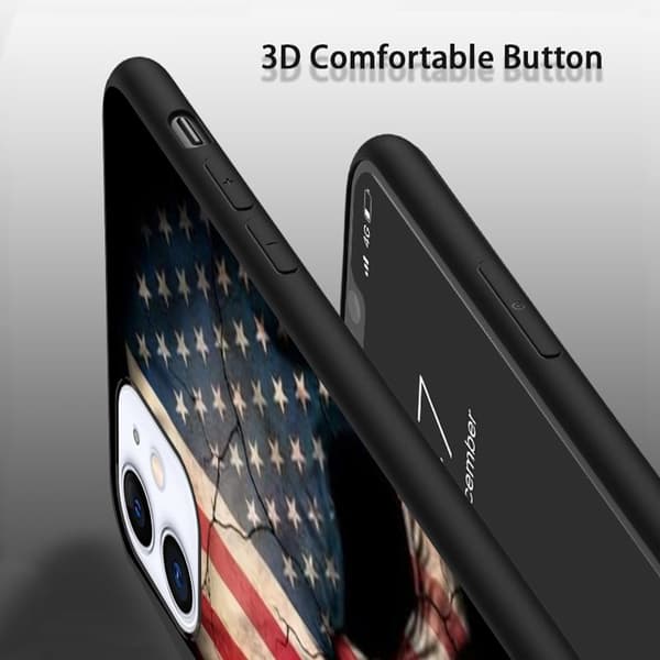 2-pack Skalle iPhone 15 Pro Max Skyddsfodral, Elegant iPhone 15 Pro Max-mobilskal för iPhone 15 Plus 15 Pro 15 Pro Max Black iPhone 15