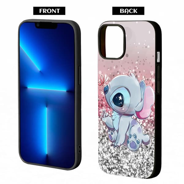 2 STK Søte dyr og sommerfugler iPhone 15 Plus mobildeksler, Dramatisk iPhone 15 Pro Max deksel til iPhone 15 Plus 15 Pro 15 Pro Max Black for iPhone 15 Plus