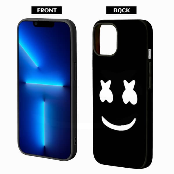 2 stk. tegneserie iPhone 15 Pro Max covers, holdbart iPhone 15 Mini cover til iPhone 15 Plus 15 Pro 15 Pro Max Black iPhone 15 Plus