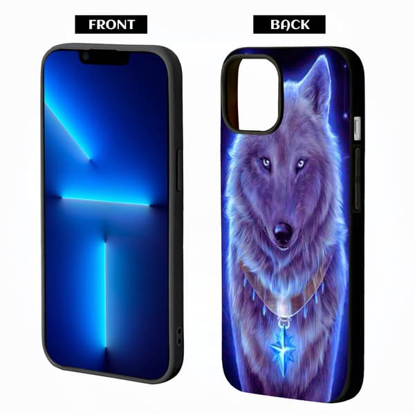 2 stk. ulv iPhone 15 Pro-deksel, håndlaget iPhone 15 Pro Max for iPhone 15 Plus 15 Pro 15 Pro Max Black iPhone 15 Plus