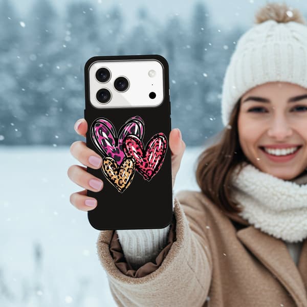 Opdaterede iPhone 14 PRO covers, iPhone 14 telefoncovers til 13 Pro Max 14 15 Plus XR X 17 16 Valentinsdag covers Black iPhone 16 Plus