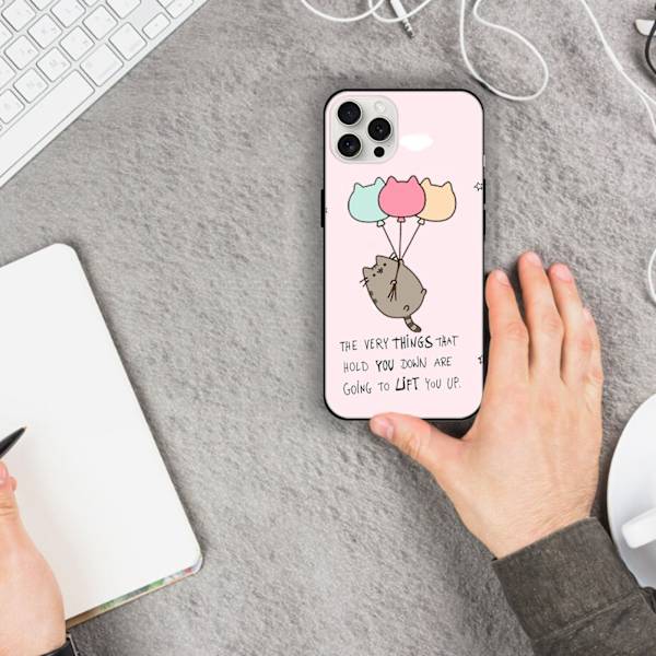 2 stk. Søde Dyre iPhone 15 Plus Covers, Moderne Apple iPhone 15 Pro til iPhone 15 Plus Pro Max Black iPhone 15