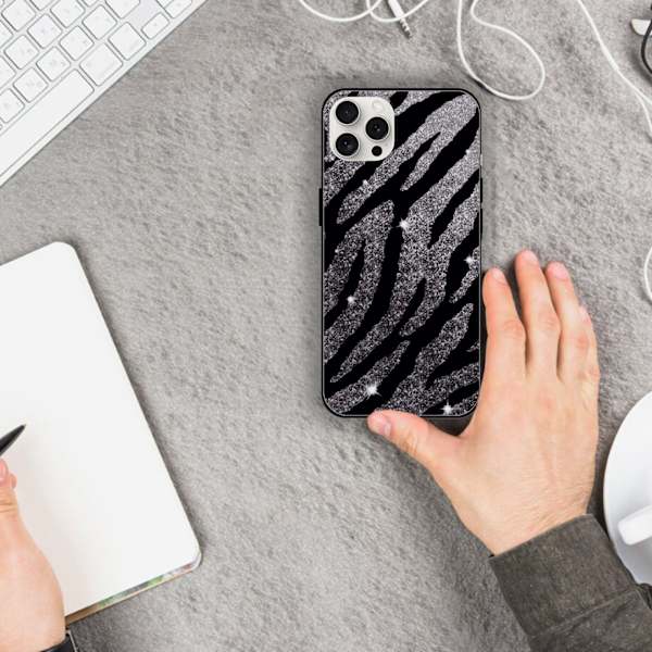 2 stk. Leopardmønster iPhone 15 Plus mobildeksler, kvinner menn Apple iPhone 15 deksel til iPhone 15 Plus Pro Max Black iPhone 15 Plus