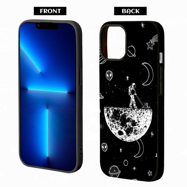 2 stk romreise iPhone 15 Pro Max deksel, søtt iPhone 15 Plus beskyttelsesdeksel til iPhone 15 Plus 15 Pro 15 Pro Max Black iPhone 15 Pro Max