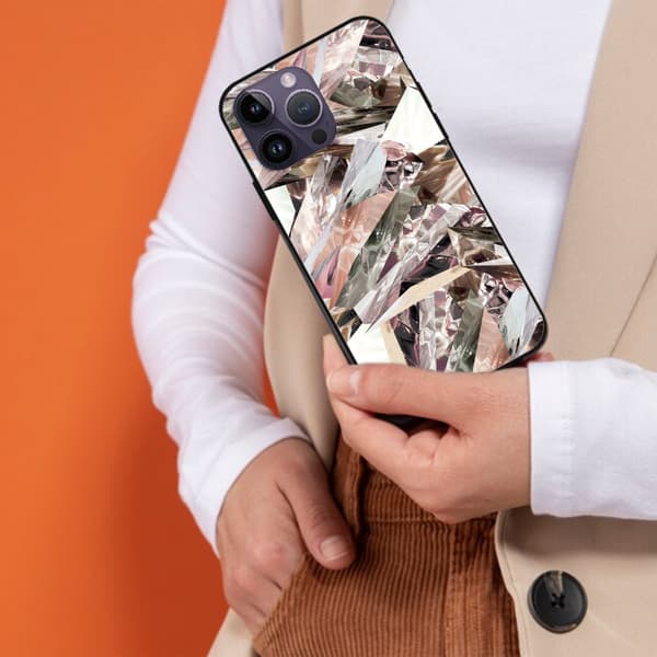2 st Marmor iPhone 15 Plus Skal, Eleganta i Phone 15 Pro Skal för iPhone 15 Plus 15 Pro 15 Pro Max Black iPhone 15 Plus