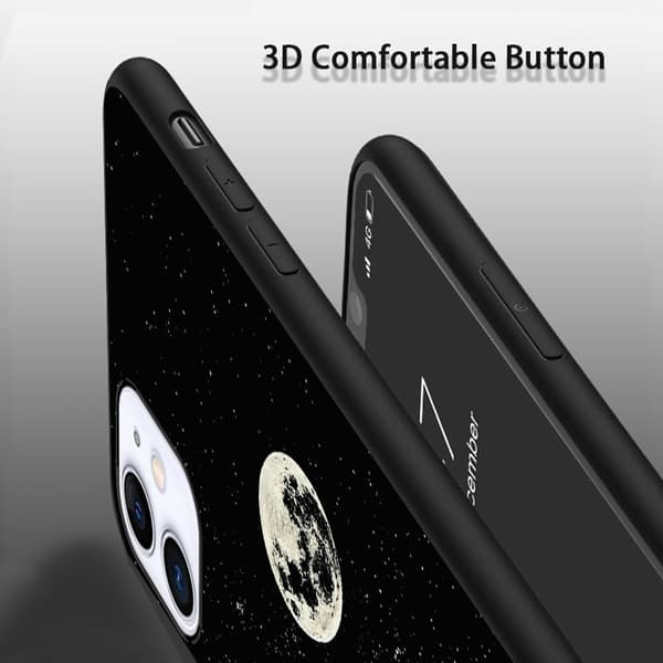2-pack Stjärnhimmel iPhone 15 Pro Max Skyddsskal, Pojkar & Flickor iPhone 15 skal för iPhone 15 Plus Pro Max Black iPhone 15