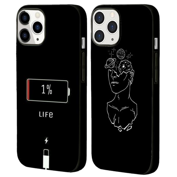 2 st Roliga iPhone 15 Pro Mobilskal, Handgjorda iPhone pro max 15 skal för iPhone 15 Plus Pro Max Black iPhone 15 Pro