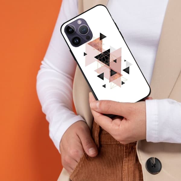 2 st Marmor iPhone 15 Pro Skal, Tecknade Apple 15 för iPhone 15 Plus Pro Max Black iPhone 15 Plus