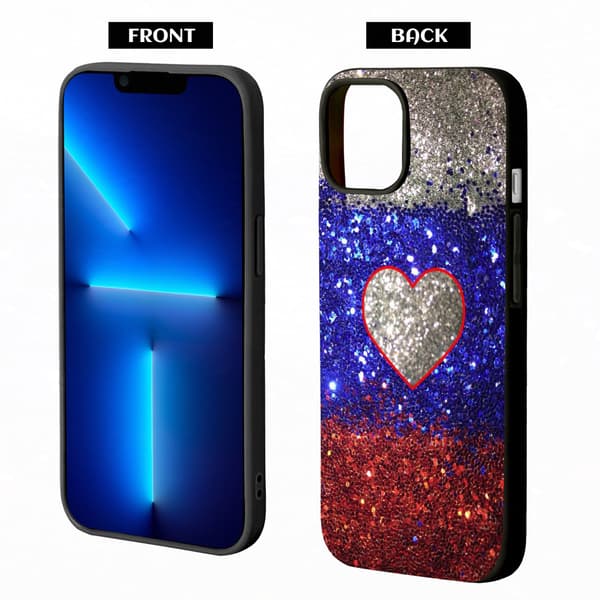 2 stk Bling love iPhone 15 Plus deksel, trykt deksel til iPhone 15 for iPhone 15 Plus Pro Max Black iPhone 15 Pro