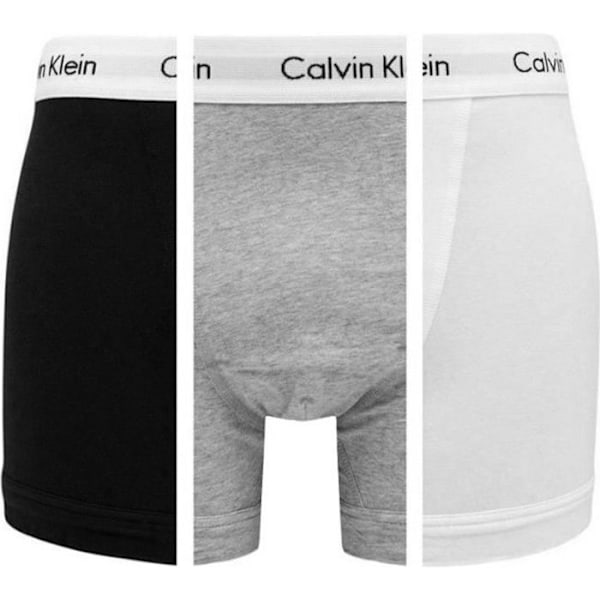 CALVIN KLEIN Paket med 3 Boxers Vit/Grå/Svart Herr Vit/Grå/Svart XL