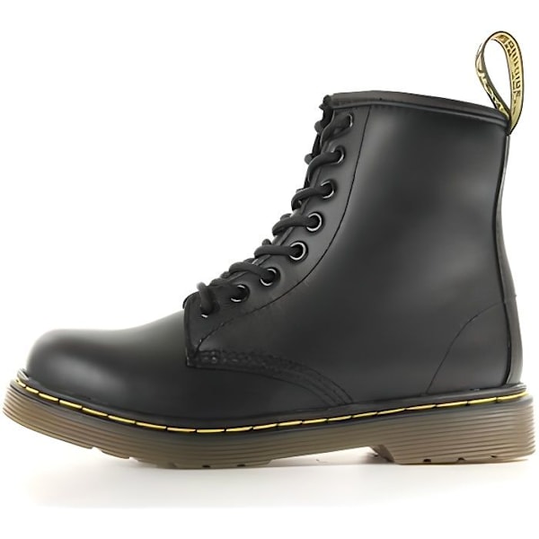 Bottines - Doc Martens - Delaney - Svart läder - Unisex - Barn Svart 30