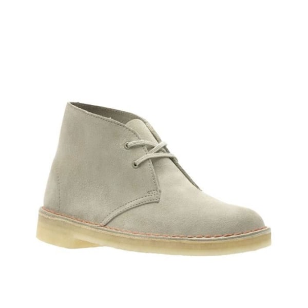 Damskor - Clark's Originals - Desert Boot i colabrun mocka - Crepesula - Snören sand 36