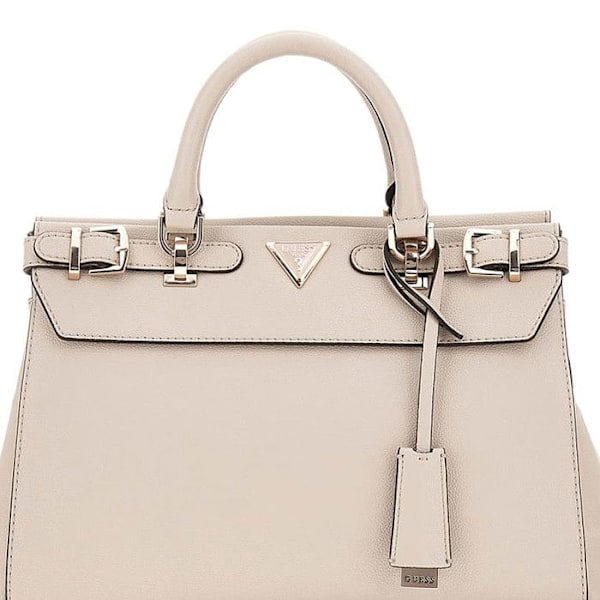 GUESS Beige handväska för kvinnor - Eco Ali Luxury Tote Bag Mandel 278298 beige