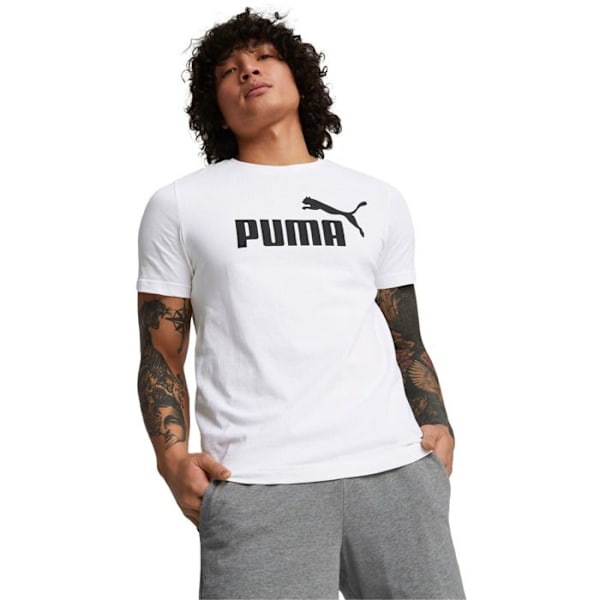 Puma Essentials T-shirt, vit, herr Vit XL