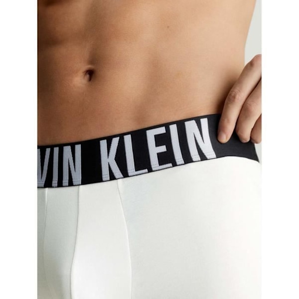 Calvin Klein Trunk 3Pk Boxersunderkläder Vit jag