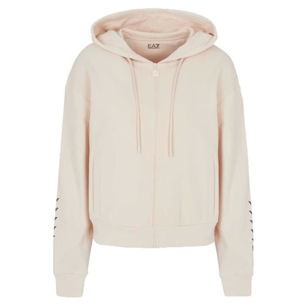 EA7 Hooded Sweatshirt - Dam - Rosa - Långa ärmar - Huvkrage Rosa M