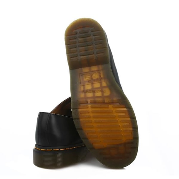 Dr. Martens 1461 Släta svarta läderskor för män och kvinnor Svart 38