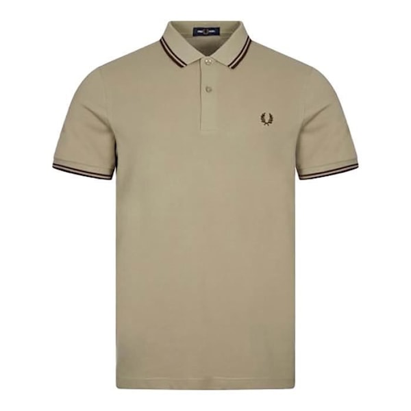 Polo Fredperry Fp Ls skjorta med dubbla knappar - S