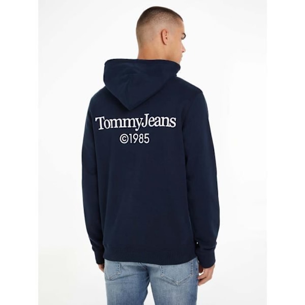 Tommy Jeans Tjm Reg Entry Graphi Herrtröja - Blå - Huvkrage - Långa ärmar Blå S