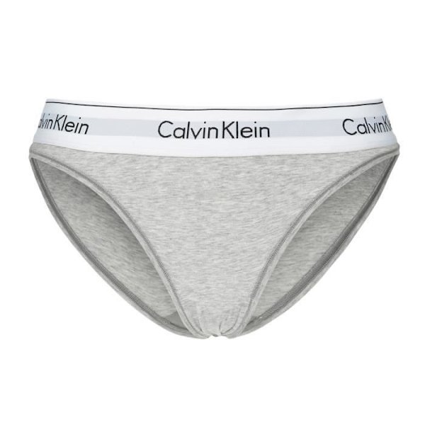 CALVIN KLEIN - Bomullsshorts - Grå grå ljung jag