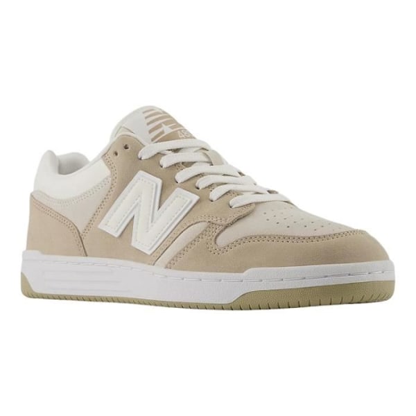 Sneakers - NEW BALANCE - BB480LV1 - Beige - Platt häl - Rund tå Beige 36