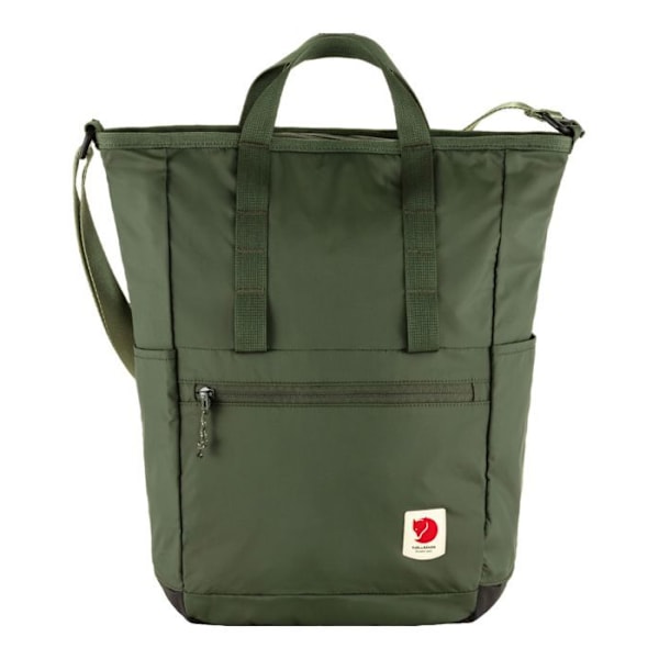 Fjällräven Mörkgrön Crossbody axelväska för kvinnor och män - High Coast Totepack Mountain Green 282020 mörkgrön