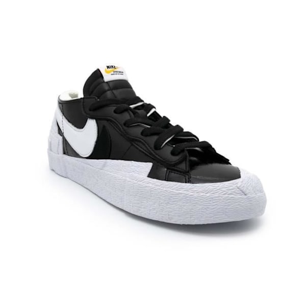 Nike Blazer Low X Sacai Blk Lackläder Svart Svart 45